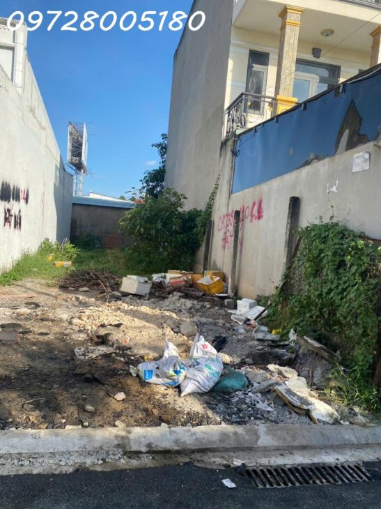 Lô Đất đẹp 100m2 mặt tiền đường QL13 cũ, Cầu vượt bình phước, chợ đầu mối Hiệp bình phước thủ đức