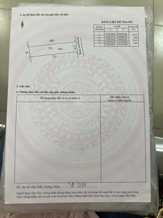 Bán đất khu dân cư Bưng Cơ Lộc An giá tốt