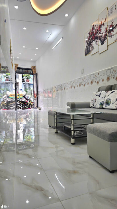 ???? NHÀ MẶT TIỀN GIÁ RẺ – NGAY GÒ XOÀI – ĐƯỜNG 8M – CHỈ 2.98 TỶ – DUY NHẤT 1 CĂN ????