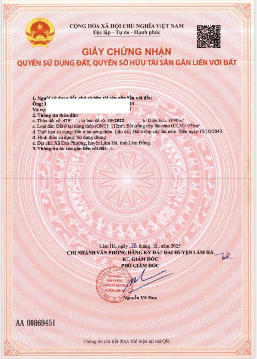 CẦN BÁN Căn nghỉ dưỡng 1.000m2 sẵn Nhà, sẵn sân vườn, sẵn luống trồng rau thế này tại Lâm Hà, Lâm