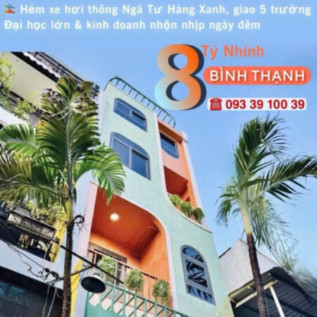 BÁN NHÀ KẾ Q1- Q3- Q4- Q10 – DOANH THU: 3.6 TỶ/5 NĂM- CAO 5 TẦNG HƠN 8 PHÒNG ĐỦ NỘI THẤT: tử 8 tỷ