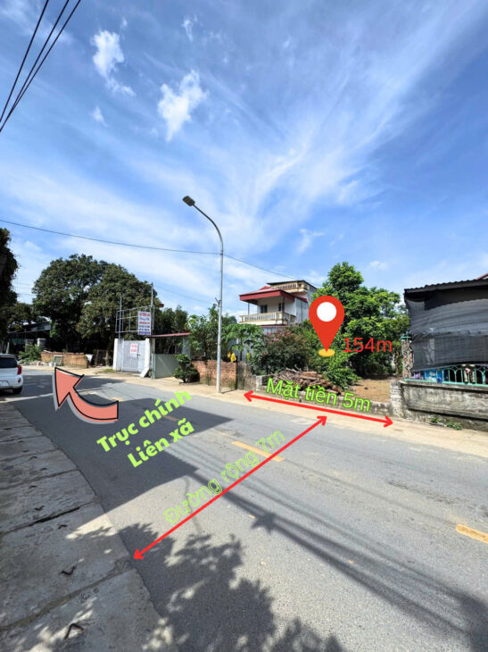 🔥 SIÊU PHẨM 60m – VỊ TRÍ ĐẮC ĐỊA NGAY TRỤC HỒ TÂY – BA VÌ 🔥