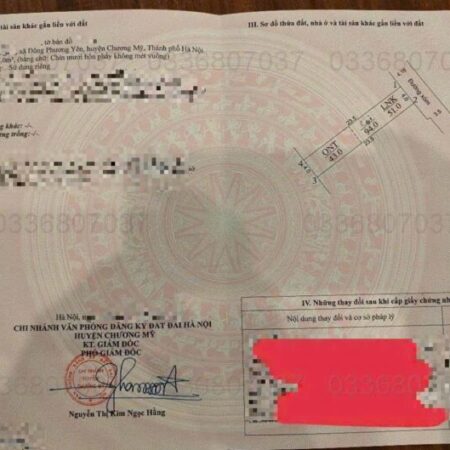 VỊ TRÍ ĐẸP – GIÁ TỐT – Bán GẤP Lô Đất Tiềm Năng Tại Đông Phương Yên, Chương Mỹ, Hà Nội