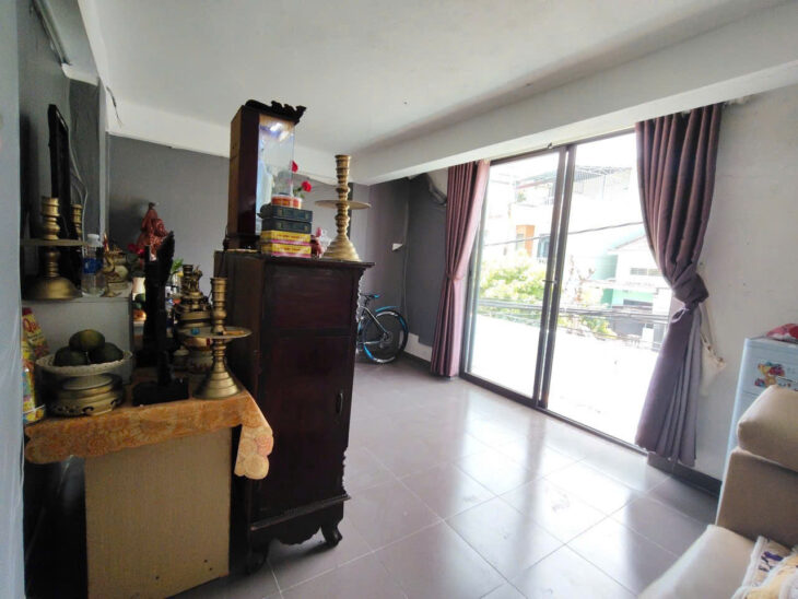 BÁN NHÀ MẶT TIỀN PHẠM NHƯ XƯƠNG – LIÊN CHIỂU 🏡 2 tầng + hầm, dt 100m² sổ đẹp 3PN, phòng thờ, sân