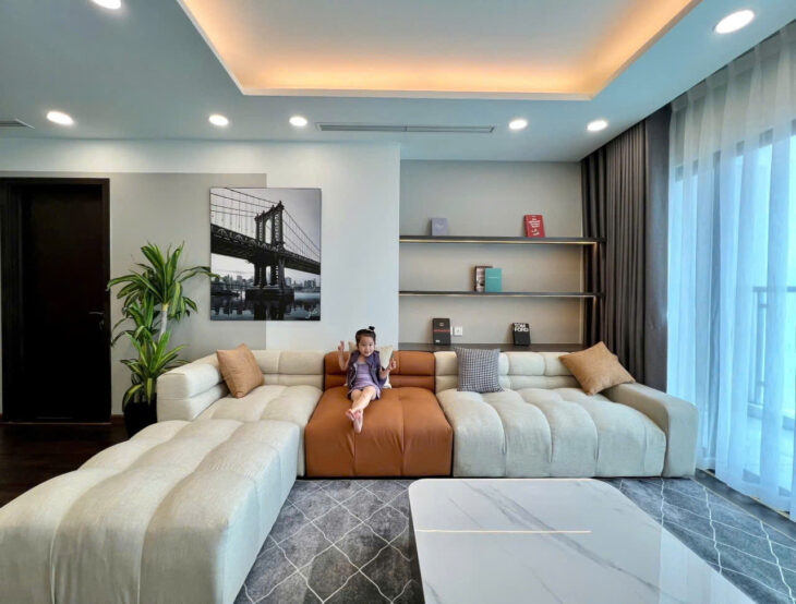 Căn Góc 127m² – 3PN, Nội Thất Đẹp Ở Ngay, BC Đông Nam – BIG Tower Phạm Hùng