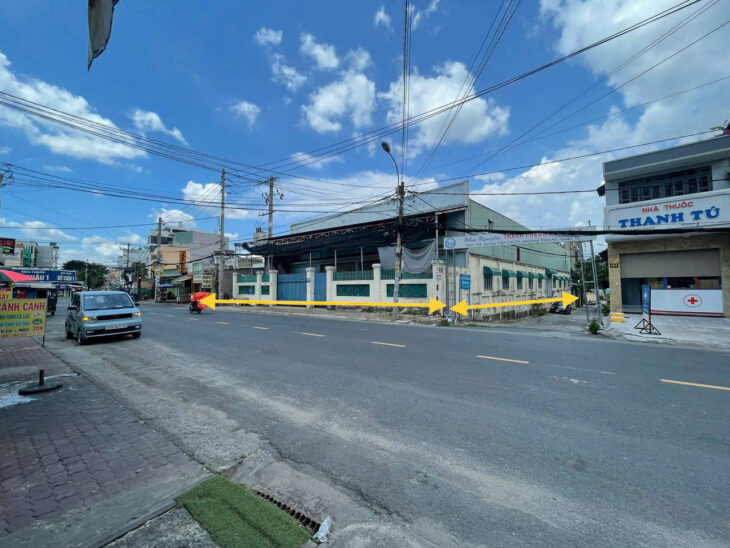 BÁN XƯỞNG 2 MẶT TIỀN TRẦN THỊ CỜ – DTCN 1.036,6M² – FULL THỔ CƯ 933,5M²