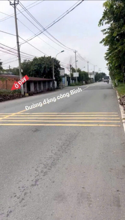 4.728M ĐẤT MẶT TIỀN ĐẶNG CÔNG BỈNH – ĐÃ SAN LẤP – PHÁP LÝ 3SHR