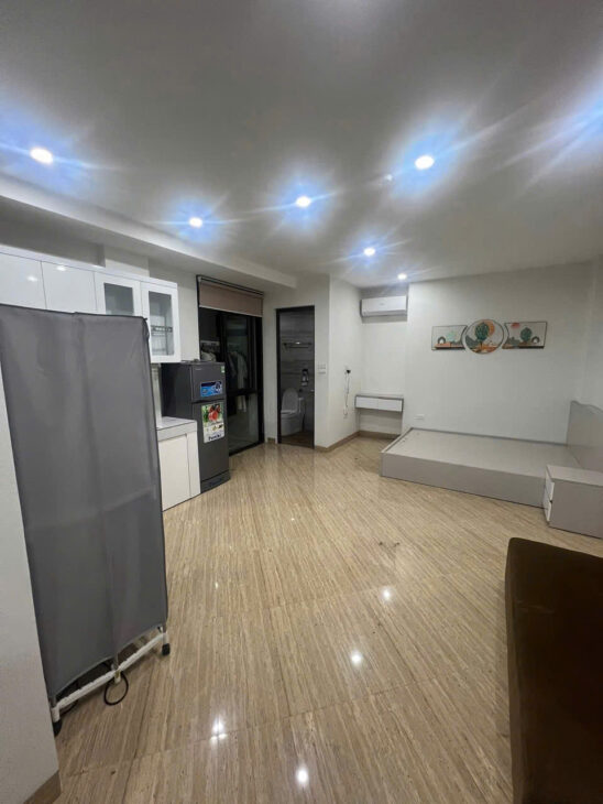 Bán tòa nhà Hào Nam – Căn hộ dịch vụ 8 tầng thang máy – 19 phòng full khách – Dòng tiền 130tr/tháng