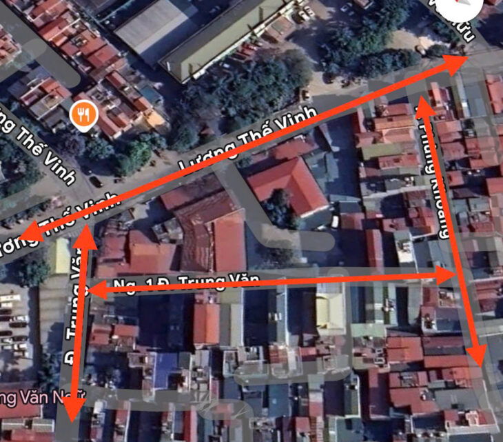 Bán nhà tại ngõ 1 trung văn, làng phùng khoang oto vào nhà hoặc đỗ cửa . Đông sinh viên . Con ngõ