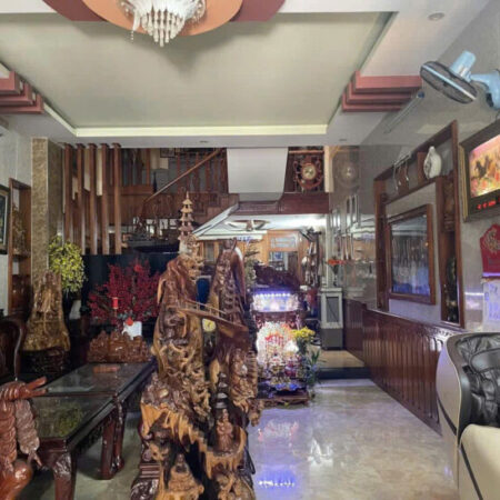 GẤP MẶT TIỀN Nguyễn Lương Bằng – HOÀ KHÁNH Full nội thất toàn gỗ tự nhiên. – Diện tích: 125m² (5