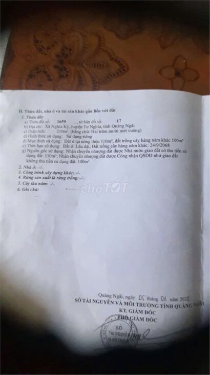 HOT HOT – CẦN BÁN CĂN NHÀ CẤP 4 TẠI Đầu Nghĩa Kỳ, Xã Nghĩa Kỳ, Huyện Tư Nghĩa, Quảng Ngãi