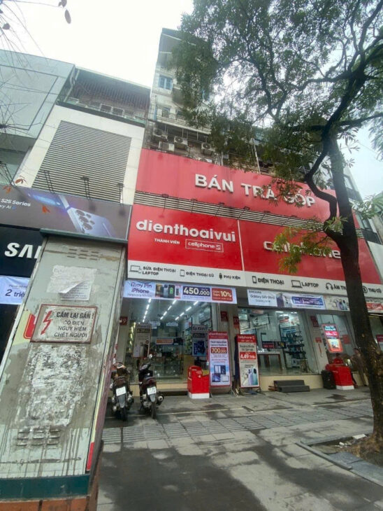 Mặt phố Thái Hà vỉa hè 8m sổ vuông vị trí đẹp cả phố Duy nhất 1 căn bán