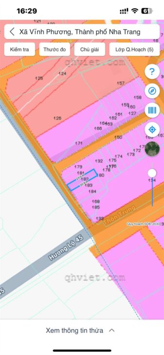 ĐẤT ĐẸP MẶT TIỀN KINH DOANH Gần HL45 Tặng Kèm Nhà Phường Bắc, Nha Trang Chỉ 15tr/m2