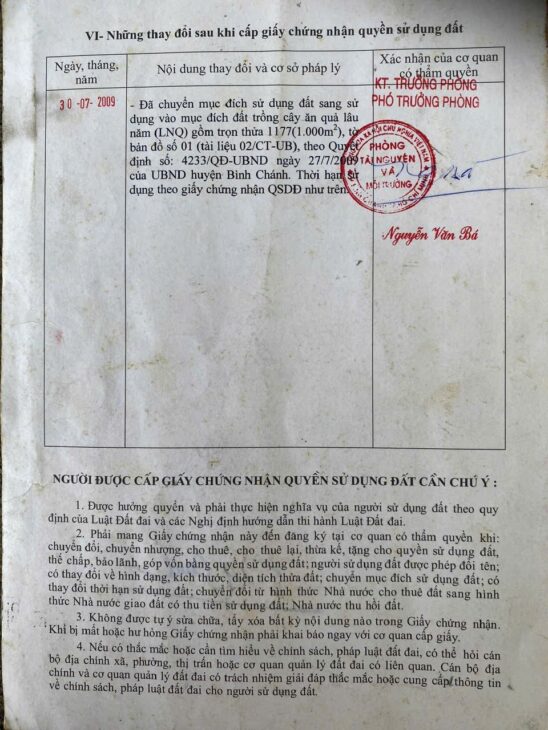 Nhanh Tay Sở Hữu Ngay Lô Đất Lý Tưởng Gần Chợ Đầu Mối Bình Điền tại Ấp 3, Tân Quý Tây, Bình