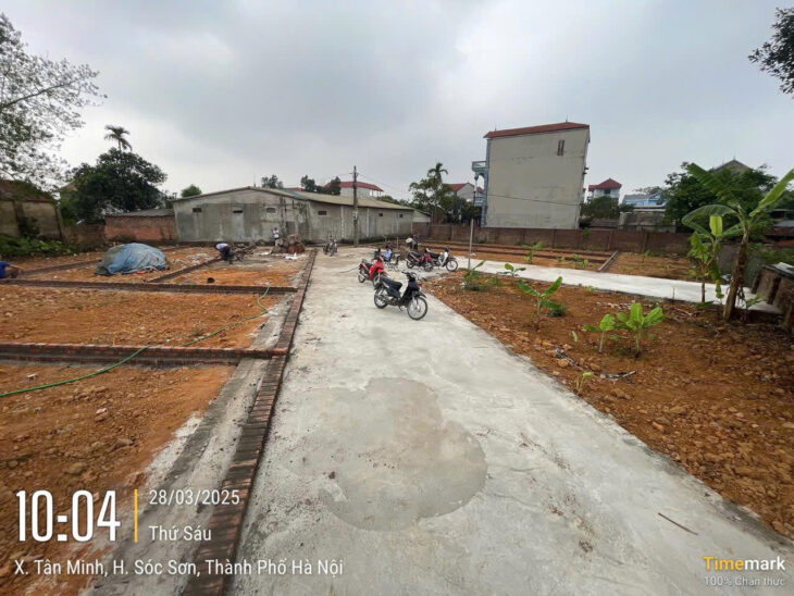 Chính chủ chuyển nhượng lô đất tại Sơn Đoài, Tân Minh, Sóc Sơn, Hà Nội,