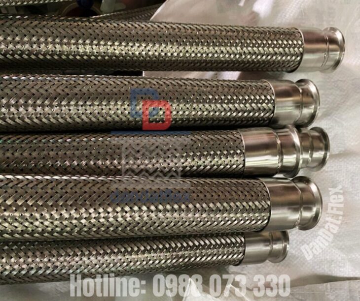 Ống mềm kim loại | Ống mềm inox công nghiệp | Ống mềm inox bọc PJ