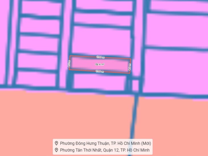 Giảm 60tr! Nhà Vuông 2 mặt tiền HXH 70m2 – Tân Thới Nhất 02 Q12