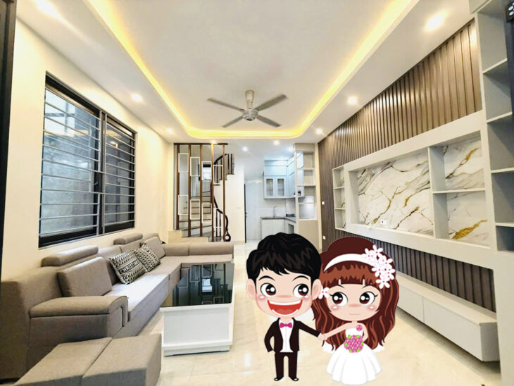 Bán nhà mới xây 50m2 – Giá 6.75 tỷ – full nội thất tại Hà Trì, Hà Đông