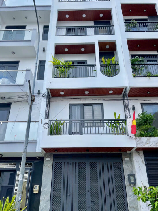 Nhà 4 tầng hẻm 6m, 4x21m, 5PN, gần Thống Nhất giá 7.1 tỷ.