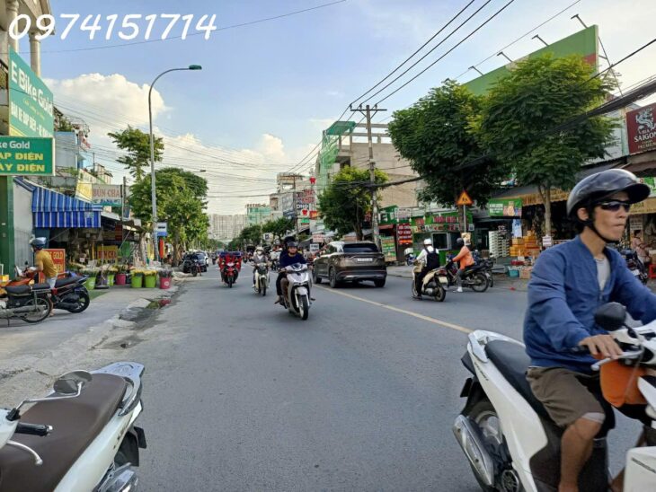 BÁN NHÀ 4 TẦNG MẶT TIỀN TÔ KÝ – PHƯỜNG TRUNG MỸ TÂY Q12, DT: 56M2, GIÁ: 6,4 TỶ .