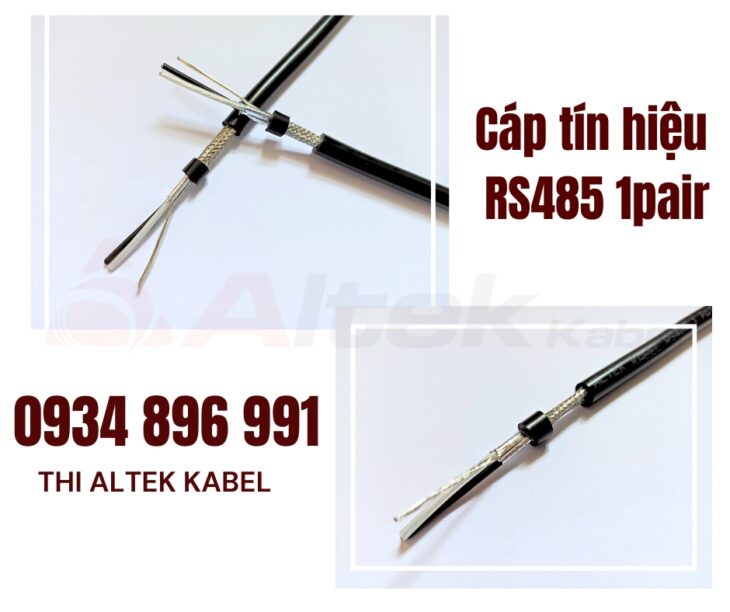 Cáp tín hiệu RS485 24AWG 2 Pair ALTEK KABEL