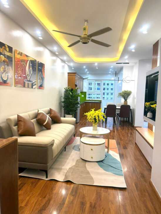 Bán căn hộ chung cư HH4A Linh Đàm, 66m2, 2 ngủ, view sân chung, giá 2 tỷ 950tr