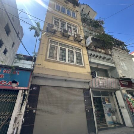 NHÀ 2 MẶT THOÁNG TRƯỚC SAU – Ô TÔ TRÁNH -TRUNG TÂM HOÀNG MAI – KINH DOANH SẦM UẤT _ 5 tầng –