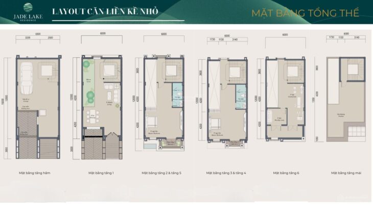 Bán nhà liền kề Jade Lake Residence khu hành chính mới quận Bắc Từ Liêm