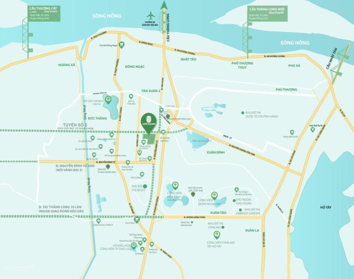 CĐT nhận booking dự án Jade Square Cổ Nhuế 72m2 HTLS 0% 2năm, CK 2 – 10%