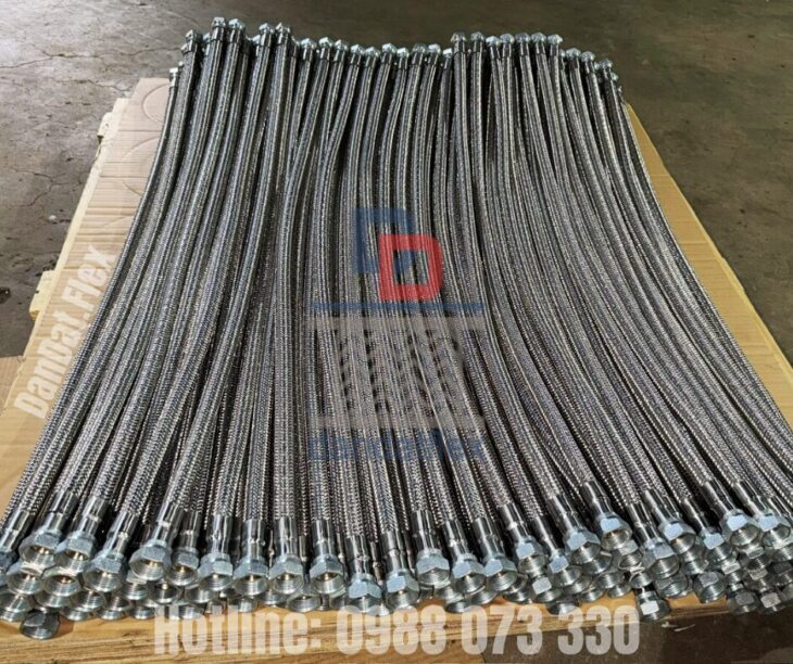 Ống mềm kim loại | Ống mềm inox công nghiệp | Ống mềm inox bọc PJ