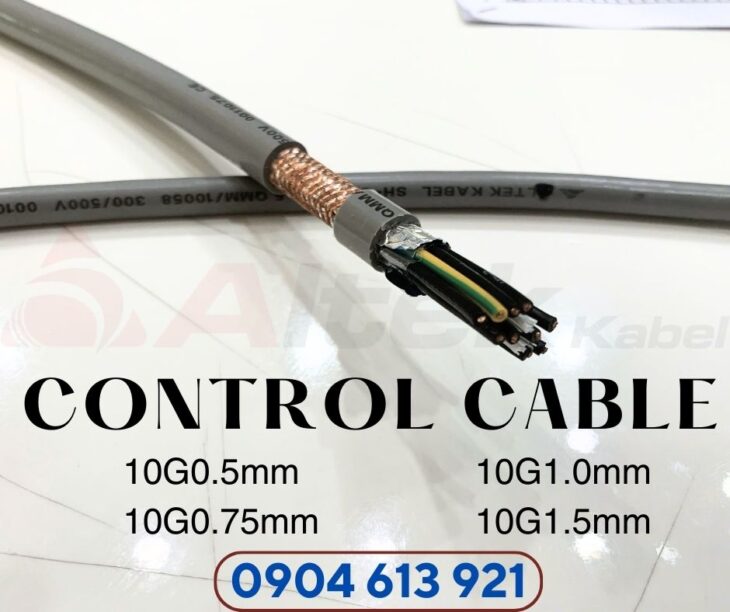 Cáp điện điều khiển 10×0.5mm Altek Kabel chính hãng tại Hà Nội