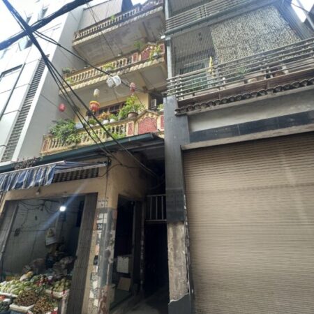 PHÂN LÔ VIP CẦU GIẤY-Ô TÔ TRÁNH–THÔNG NGÕ–KINH DOANH TẤP NẬP_5 TẦNG –48,8/56M2 –17,5 TỶ.