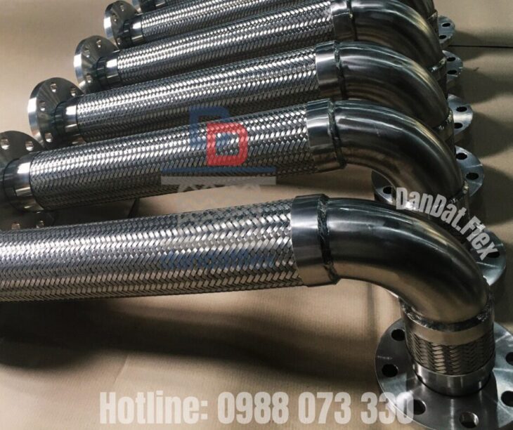 Ống mềm kim loại | Ống mềm inox công nghiệp | Ống mềm inox bọc PJ | Ống mềm inox máy nén khí
