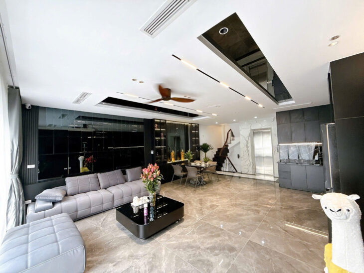 Hàng VIP liền kề Định Công vỉa hè 3 container, 68m2, 6 tầng thang máy, MT 6.6m, Giá 26.x tỷ