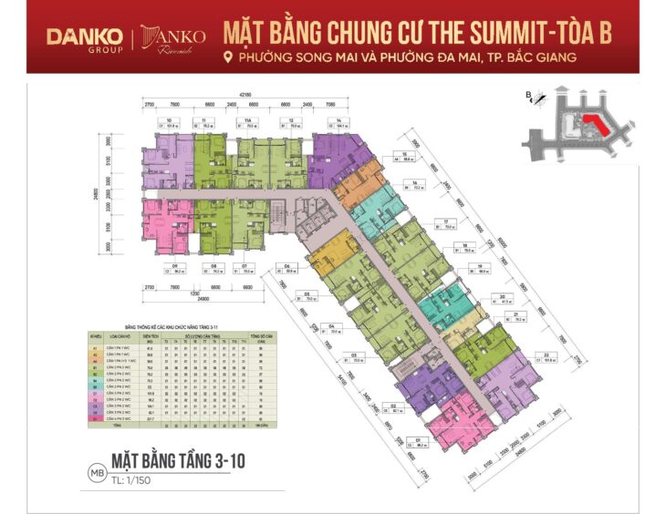 Chỉ từ ????.???? tỷ sở hữu Căn Hộ Hạng Sang – Danko Riverside Bắc Giang Căn hộ 5 sao – Nội thất cao