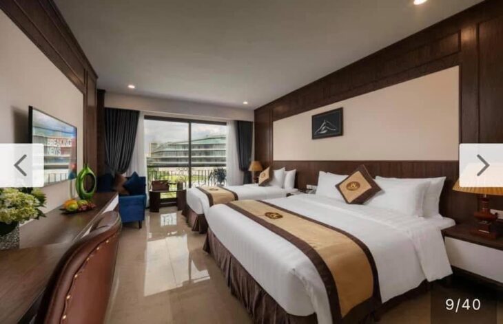 Bán khách sạn cạnh Marriott 6 sao, 275 tỷ, 300m2, 52PN, mặt tiền 11m, dt 2 tỷ/th