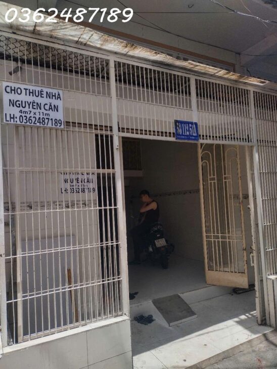 Cho thuê nhà nguyên căn Trần Khánh Dư, P. Tân Định, Quận 1, DTSD 120m2, giá 12tr có TL