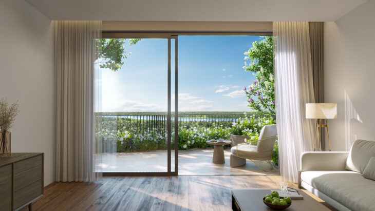 Căn hộ 2PN giá gốc Sky Retreat Eco Retreat giá tốt 3,9 tỷ (gồm VAT+KPBT), view biệt thự đảo