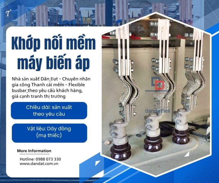 Dây đồng bện/ Dây đồng bện tiếp địa/ Dây đồng bện mạ thiếc tiếp đại tủ bảng điện/ Thanh nối mềm