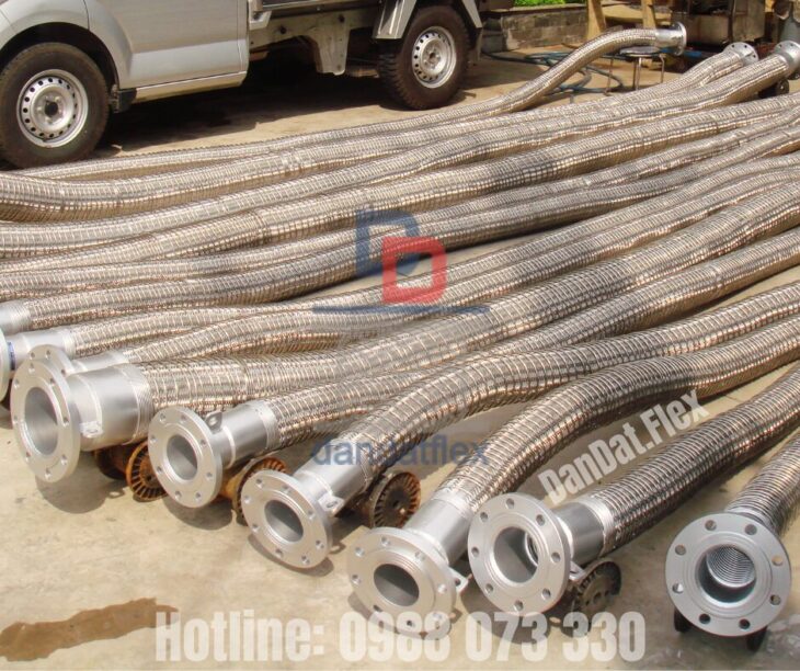 Ống mềm kim loại | Ống mềm inox công nghiệp | Ống mềm inox bọc PJ | Ống mềm inox máy nén khí