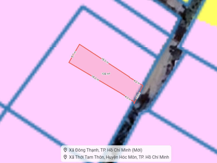 Đất HXT 104m2, Vuông – Nguyễn Thị Ngâu HM