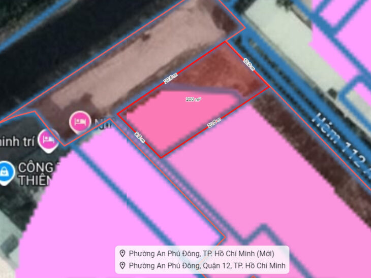 Đất HXT 200m2, Lô góc – An Phú Đông 9 Q12
