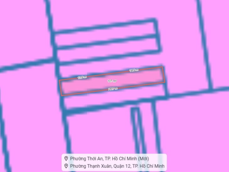 Giảm 150tr! Đất Vuông Hẻm xe tải tránh 120m2 – Thạnh Xuân 25 Q12