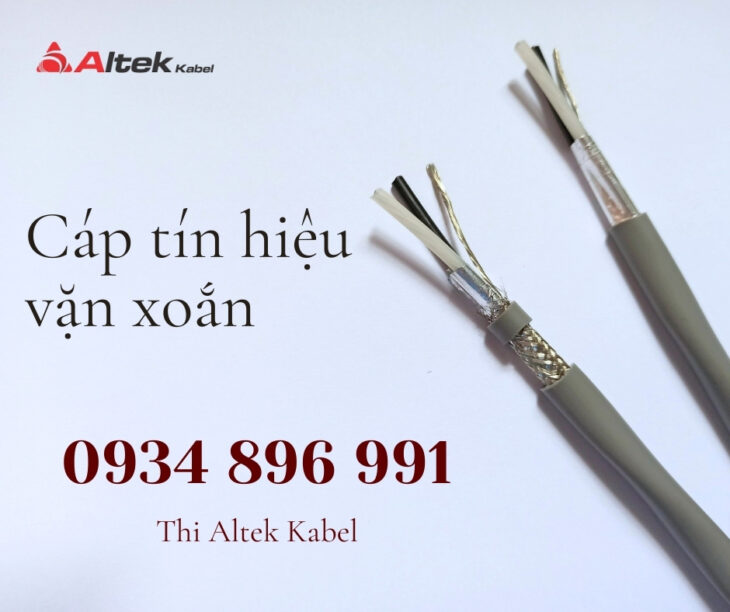 Cáp tín hiệu vặn xoắn, cáp âm thanh Altek Kabel Hà Nội