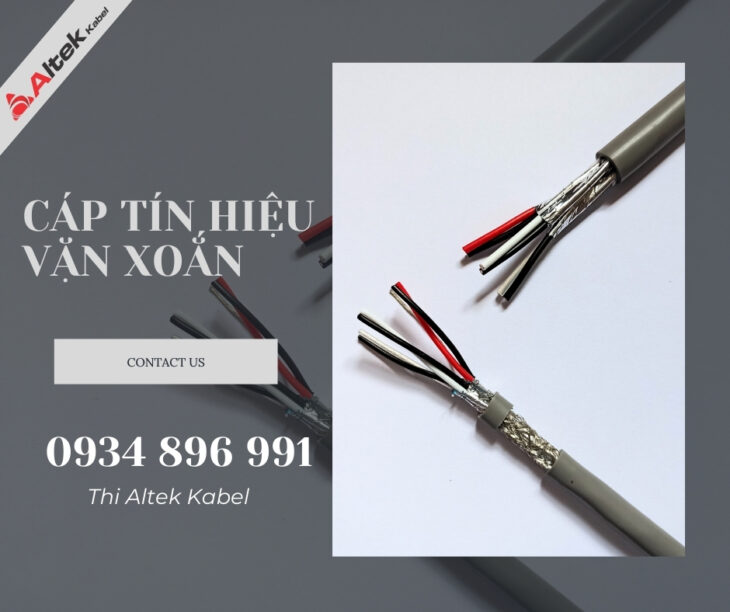 Cáp tín hiệu vặn xoắn, cáp âm thanh Altek Kabel Hà Nội