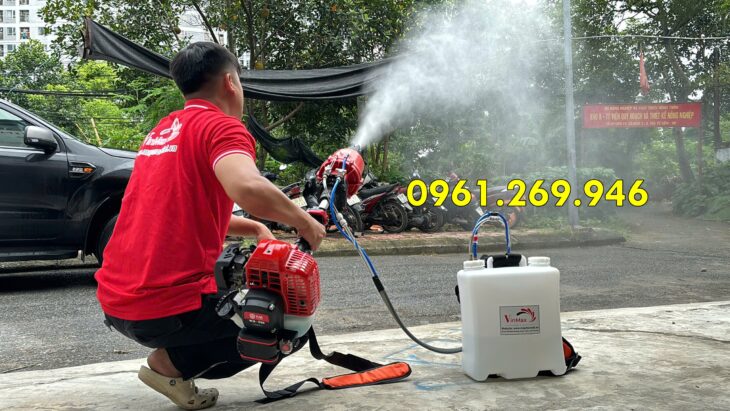 Máy phun thuốc kết hợp thổi lá Turbo 2 thì WQ-G66