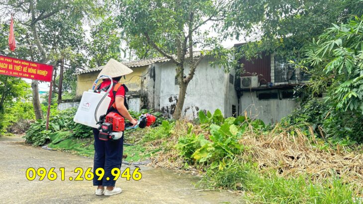 Máy phun thuốc kết hợp thổi lá Turbo 2 thì WQ-G66