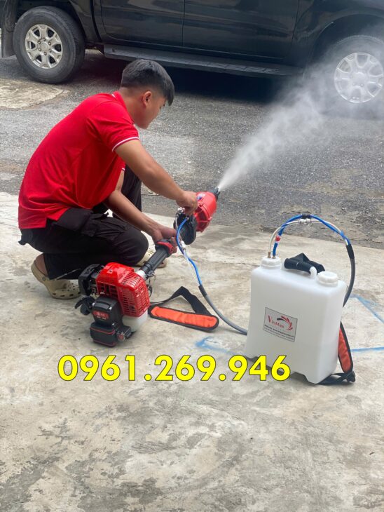 Máy phun thuốc kết hợp thổi lá Turbo 2 thì WQ-G66