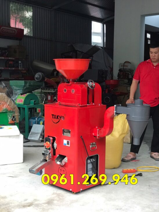 Máy xát gạo Takyo TK 250 C tách riêng trấu cám