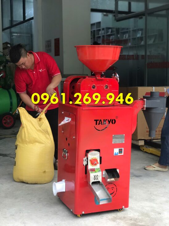 Máy xát gạo Takyo TK 250 C tách riêng trấu cám